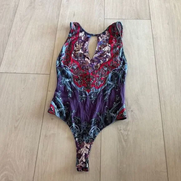 Free People All the Party Bodysuit - Size xs - Picture 1 of 8